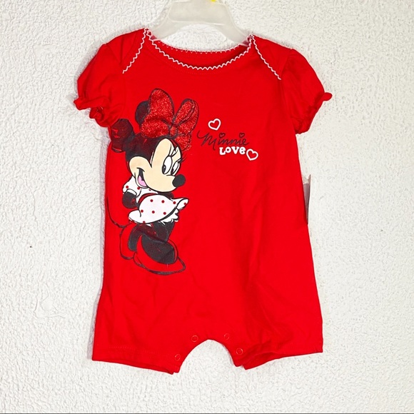 Disney Other - Disney Baby Minnie Mouse Love Outfit 6-9 Months